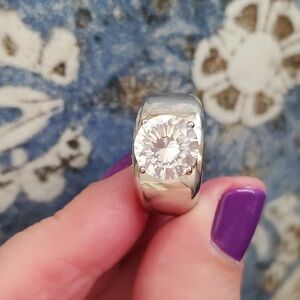 Sterling Silver CZ Ring